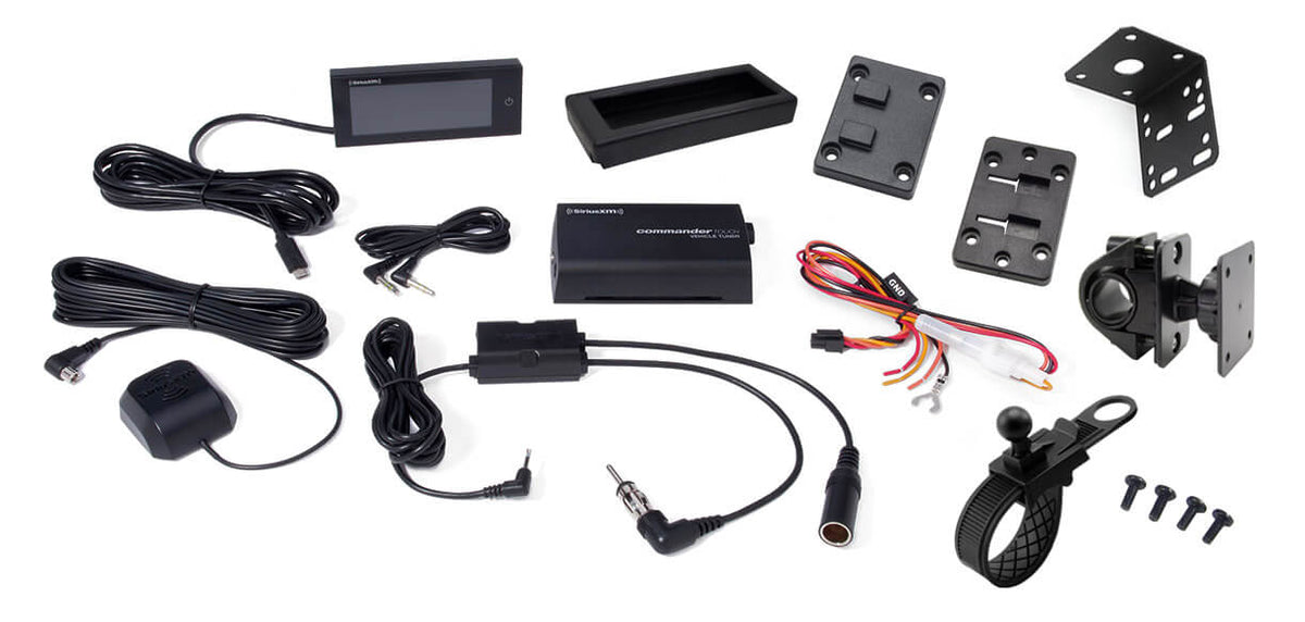 SiriusXM® Motorcycle Bundle with Compact Touch Screen Display