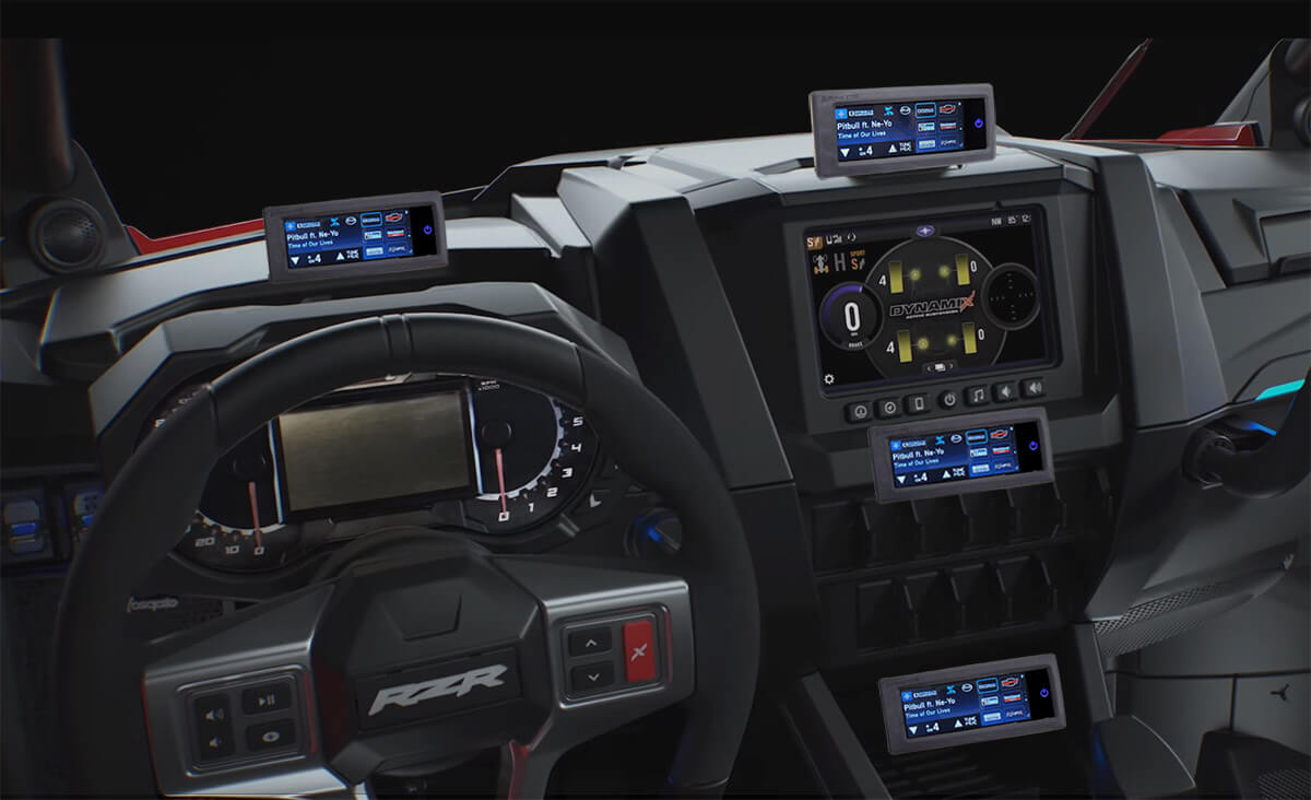 SiriusXM® UTV Installation Kit with Touch Screen Controller and RIDE COMMAND Kit