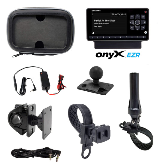 SiriusXM onyX EZR Receiver Motorcycle Installation Kit
