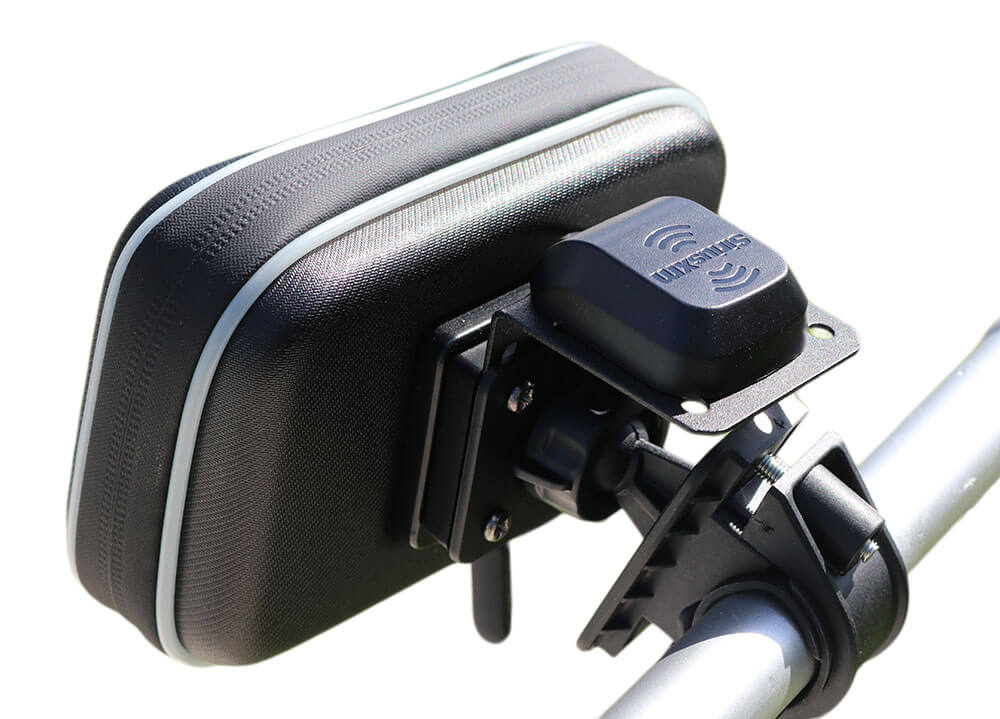 SiriusXM Motorcycle Installation Kit with Protective Case and Compact Design