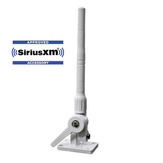 SiriusXM Radio Marine Antenna with Pole Mast and Ratchet Mount