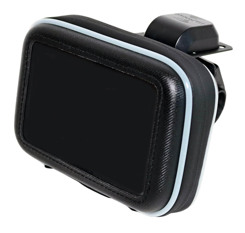 SiriusXM Motorcycle Installation Kit with Protective Case and Compact Design