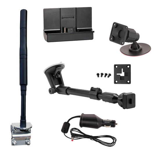 SiriusXM® Satellite Radio Truck Installation Kit with Mast Antenna, Extended Suction Cup Mount and Accessories